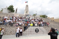 Domingo 10 de junio del 2012. Tuxtla Gutiérrez, Chiapas. Jóvenes estudiantes se congregan alrededor del movimiento #132 para manifestar su adversidad en contra de la política actual en el país y generar un movimiento de conciencia social desde la base juv