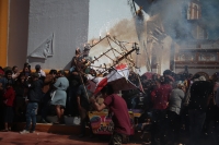 20221124. San Cristóbal de las Casas. Anuncio de la Fiesta del Barrio Guadalupe.