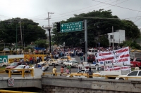 Miécoles 11 de septiembre del 2013. Tuxtla Gutiérrez. El movimiento magisterial vuelve a cerrar las entradas a la capital del estado de Chiapas.
