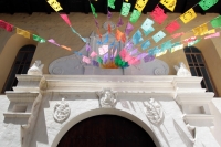 Julio del 2014. San Cristóbal de las Casas. El torreón del Carmen y su centro cultural presentan uno de los ejes sociales más importantes de la comunidad coleta.