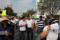 Sábado 7 de enero del 2017. Tuxtla Gutiérrez. Durante la marcha en contra del gasolinazo este medio día
