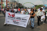 Sábado 7 de enero del 2017. Tuxtla Gutiérrez. Durante la marcha en contra del gasolinazo este medio día
