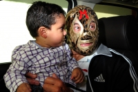 Viernes 4 de octubre del 2013. Tuxtla Gutiérrez. Los luchadores profesionales llegan a la capital de Chiapas para la función denominada Guerra de Leyendas 2.