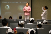 Jueves 5 de septiembre del 2013. Tuxtla Gutiérrez. Aspecto del Simposio de Oncología que se lleva a cabo en el Hospital Pediátrico de esta ciudad.