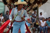 Domingo 22 de mayo del 2016. Suchiapa. El conjunto de danzas que comprenden las festividades del Santísimo Sacramento en las comunidades de la depresión central de Chiapas se reúnen en el Calalá.