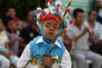 Domingo 22 de mayo del 2016. Suchiapa. El conjunto de danzas que comprenden las festividades del Santísimo Sacramento en las comunidades de la depresión central de Chiapas se reúnen en el Calalá.