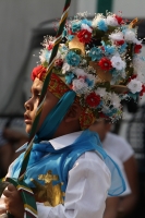 Domingo 22 de mayo del 2016. Suchiapa. El conjunto de danzas que comprenden las festividades del Santísimo Sacramento en las comunidades de la depresión central de Chiapas se reúnen en el Calalá.