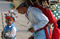 Domingo 22 de mayo del 2016. Suchiapa. El conjunto de danzas que comprenden las festividades del Santísimo Sacramento en las comunidades de la depresión central de Chiapas se reúnen en el Calalá.