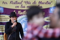 Sábado25 de octubre del 2014. Tuxtla Gutiérrez. El primer Festival de la Muerte de los Mercados se lleva a cabo esta noche en el Centro Cultural Jaime Sabines de la capital del estado de Chiapas.