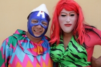Lunes 2 de febrero del 2014. Villa de Acala. Las calles y avenidas de esta comunidad ribereña se llena de danzantes quienes realizan representaciones de personajes populares durante las celebraciones de los festejos de la Candelaria.