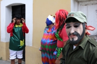 Lunes 2 de febrero del 2014. Villa de Acala. Las calles y avenidas de esta comunidad ribereña se llena de danzantes quienes realizan representaciones de personajes populares durante las celebraciones de los festejos de la Candelaria.