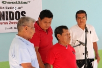 Lunes 21 de noviembre del 2016.Tuxtla Gutiérrez. Los músicos zoques se reúnen en Tuxtla para celebrar y homenajear a los maestros y custodios junto con acompañantes de la tradición durante las celebraciones de Santa Cecilia.