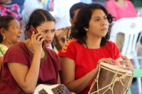 Lunes 21 de noviembre del 2016.Tuxtla Gutiérrez. Los músicos zoques se reúnen en Tuxtla para celebrar y homenajear a los maestros y custodios junto con acompañantes de la tradición durante las celebraciones de Santa Cecilia.