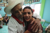 Lunes 21 de noviembre del 2016.Tuxtla Gutiérrez. Los músicos zoques se reúnen en Tuxtla para celebrar y homenajear a los maestros y custodios junto con acompañantes de la tradición durante las celebraciones de Santa Cecilia.