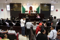 Martes 6 de diciembre del 2016. Tuxtla Gutiérrez. Aspectos de la sesión de este martes en el Congreso local.
