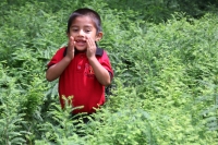 Martes 8 de julio del 2014. Villaflores. Día del árbol mexicano. Los niños del ejido El Portillo celebran este día el día del árbol en un recorrido por el vivero donde se reproduce y reforesta el rio Guaymas con árboles de Sabino o Ahuehuete, también cono
