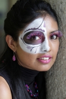 Lunes 20 de octubre del 2014. Tuxtla Gutiérrez. La Muestra de Altares de la Cultura Zoque y el Festival de la Muerte del CDI se inaugura este medio día en las instalaciones del Centro Cultural Jaime Sabines, con una muestra fotográfica, pictórica, perform