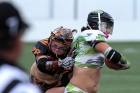 Sábado 13 de julio del 2019. Tuxtla Gutiérrez. Amazonas de Chiapas vence en semifinales a Cheetaras de Texcoco con lo que avanza a la final de la WFL