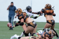 Sábado 13 de julio del 2019. Tuxtla Gutiérrez. Amazonas de Chiapas vence en semifinales a Cheetaras de Texcoco con lo que avanza a la final de la WFL