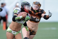 Sábado 13 de julio del 2019. Tuxtla Gutiérrez. Amazonas de Chiapas vence en semifinales a Cheetaras de Texcoco con lo que avanza a la final de la WFL