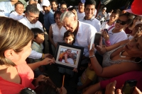 Domingo 28 de junio del 2015. Tuxtla Gutiérrez. Andrés Manuel López Obrador acompaña esta tarde a los candidatos locales de Morena