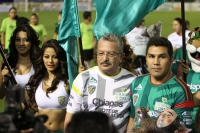 Sábado 9 de agosto del 2014. Tuxtla Gutiérrez. El homenaje a Salvador Cabañas en el estadio Zoque.