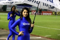 Sábado 28 de septiembre del 2013. Tuxtla Gutiérrez. Las bellas animadoras durante el partido donde Jaguares de Chiapas recibe a los Tuzos del Pachuca.