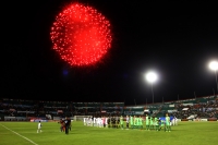 Sábado 4 de diciembre del 2014. Tuxtla Gutiérrez. Acciones del partido entre Jaguares de Chiapas y los tiburones de Veracruz, esta noche en el estadio Zoque de la capital del estado de Chiapas.