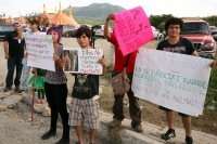Domingo 7 de agosto del 2012. Tuxtla Gutiérrez, Chiapas. Familias tuxtlecas y de Chiapas se manifiestan en contra del maltrato animal en los circos que llegan a este estado del sureste de México.