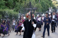 Martes 22 de diciembre del 2015. San Pedro Chenalho. Los sobrevivientes de la masacre de 45 indígenas en la comunidad Acteal en 1997, conmemoran esta mañana los 18 años de ocurrido este hecho con jornadas de ayuno y oración en esta localidad de la región 