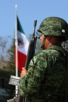 Miércoles 18 de enero del 2017. Tuxtla Gutiérrez. Elementos del ejército mexicano destruyen armamento decomisado en las instalaciones castrenses Los Sabinos ante la presencia militar y civil de Chiapas y Tabasco. Miércoles 18 de enero del 2017. Tuxtla Gutiérrez. Elementos del ejército mexicano destruyen armamento decomisado en las instalaciones castrenses Los Sabinos ante la presencia militar y civil de Chiapas y Tabasco.