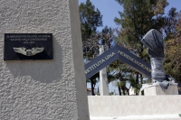 Martes 10 de febrero del 2015. Tuxtla Gutiérrez. Lo que será el parque Centenario de la Fuerza Aérea Mexicana en el Fraccionamiento Las Arboledas.