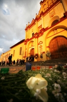 Martes 25 de enero. La tarde de San Cristóbal de las Casas durante las ceremonias de despedidas de Tatik Samuel Ruíz.