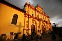 Martes 25 de enero. La tarde de San Cristóbal de las Casas durante las ceremonias de despedidas de Tatik Samuel Ruíz.
