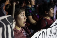 Viernes 2 de octubre del 2020. Tuxtla Gutiérrez. Estudiantes y organizaciones sociales se manifiestan esta tarde recordando la matanza del 68 en México