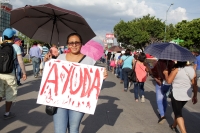 Domingo 19 de junio del 2016. Tuxtla Gutiérrez. Organizaciones sociales y educativas marchan esta tarde en la capital del estado de Chiapas en apoyo a las comunidades que se enfrentan a la PolicÃa Federal en el estado de Oaxaca. Domingo 19 de junio del 2016. Tuxtla Gutiérrez. Organizaciones sociales y educativas marchan esta tarde en la capital del estado de Chiapas en apoyo a las comunidades que se enfrentan a la PolicÃa Federal en el estado de Oaxaca.