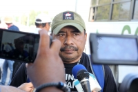 ueves 8 de diciembre del 2016. Tuxtla Gutiérrez. Integrantes del Movimiento Magisterial de Chiapas inician esta mañana bloqueos carreteros en varias entidades de este estado del sureste de México.