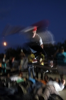 Sábado 3 de noviembre del 2012. Tuxtla Gutiérrez, Chiapas. Los jóvenes aficionados a los deportes extremos se reuenen este fin de semana en el ParqueNoquispara participar en el encuentro internacional de Patines y bicicletas de una reconocida marca deport