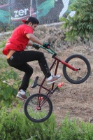 Sábado 3 de noviembre del 2012. Tuxtla Gutiérrez, Chiapas. Los jóvenes aficionados a los deportes extremos se reuenen este fin de semana en el ParqueNoquispara participar en el encuentro internacional de Patines y bicicletas de una reconocida marca deport