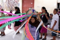 Jueves 19 de febrero del 2015. Ocosocuautla de Espinosa. El Baile de Plaza es la singular ceremonia donde los participantes del Carnaval Zoque Coiteco agradecen a los diferentes barrios y “Cohuinas” la participación dentro de la organización de los festej