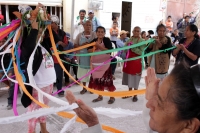 Jueves 19 de febrero del 2015. Ocosocuautla de Espinosa. El Baile de Plaza es la singular ceremonia donde los participantes del Carnaval Zoque Coiteco agradecen a los diferentes barrios y “Cohuinas” la participación dentro de la organización de los festej