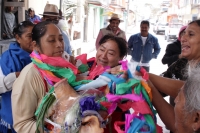 Jueves 19 de febrero del 2015. Ocosocuautla de Espinosa. El Baile de Plaza es la singular ceremonia donde los participantes del Carnaval Zoque Coiteco agradecen a los diferentes barrios y “Cohuinas” la participación dentro de la organización de los festej