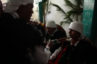 Jueves 28 de julio del 2016. San Juan Chamula. Mateo Gómez Gómez recibe esta mañana el bastón de mando Chamula según los usos y costumbres de las comunidades y parajes de esta localidad de los altos de Chiapas. El nuevo presidente junto con las nuevas aut