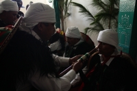 Jueves 28 de julio del 2016. San Juan Chamula. Mateo Gómez Gómez recibe esta mañana el bastón de mando Chamula según los usos y costumbres de las comunidades y parajes de esta localidad de los altos de Chiapas. El nuevo presidente junto con las nuevas aut