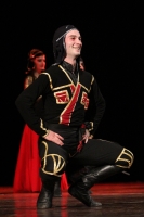 Lunes 28 de octubre del 2013. Tuxtla Gutiérrez. El Ballet Bragati de Georgia en el Teatro Emilio Rabasa.