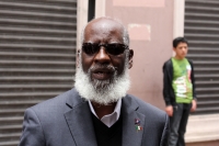 Junio del 2013.San Cristóbal de las Casas.- Hon. Wilfred P. Elrington, ministro de Justicia y canciller de Belice durante la Reunión de Cancilleres de México, Centroamérica, República Dominicana y Colombia que se lleva a cabo es esta colonial ciudad del s