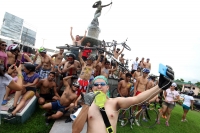 Sábado 14 de junio del 2014. Tuxtla Gutiérrez. Word Naked Bike Ride 2014 se lleva a cabo esta tarde también en la capital del estado de Chiapas.