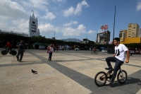 Martes primero de octubre del 2013. Tuxtla Gutiérrez. La Red Nacional de Ciclismo Urbano hace un llamado a las autoridades para exigir la normatividad de la calidad del aire en las principales ciudades de Chiapas.