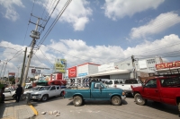 Lunes 7 de noviembre del 2016. Tuxtla Gutiérrez. Las diferentes manifestaciones siguen afectando el tráfico en los diferentes puntos de la ciudad, ahora la quinta norte poniente permanece cerrada en la protesta de habitantes de Ixtapa en la delegación de 