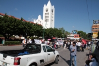 Jueves 6 de junio del 2019. Tuxtla Gutiérrez. Los constantes bloqueos en la avenida central de la ciudad, ahora con la protesta de la escuela Gómez Farías.